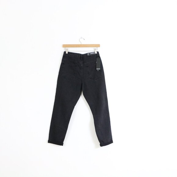 *MOMOKROM Black Highrise Mom Fit Jeans NWT - Picture 5 of 11